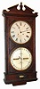 C.1875 Ithaca Calendar Clock Co., Ithaca NY, NO. 2 REGULATOR or HANGING BANK CLOCK, 8 day weight driven, time and strike, walnut wall clock, with restoration.