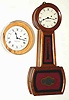 C.1980, Foster S. Campos. Pembroke, Mass, miniature banjo clock in the style of a Howard No. 5, Plus an extra Waltham movement and Campos dial.