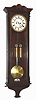 C.1845, Austrian, Biedermeier 2-wt Vienna Regulator, in a slender rosewood case, 8-day duration, and with a cast bezel on 2-pice dial.