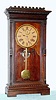 C.1885, Wm. L. Gilbert, "LATONA", Walnut shelf clock, 8-day time and cathedral gong strike, variant.