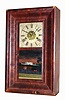 C.1855, Wm. L. Gilbert and Co, Mini OOG, with tablet of the white house, 30 hour time and strike.