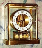C.1990, Swiss, LeCoultre, ATMOS, or self winding, perpetual running clock, wound by changes in temperature and pressure, serial 638154.