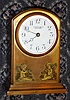 C.1913, Chelsea Clock Co. for Tiffany and Co., "Sheraton" a member of boudoir series 8-day bronze case timepiece.