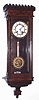 C.1900, German, Gustav Becker, 8-day time/strike spring regulator clock.