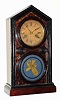 C.1880, E. Ingraham and Co., "Doric", 30-hour time/strike mantel clock.