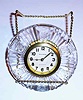C.1915 New Haven Clock Co., 30-hour lever movement novelty timepiece, with later stand.