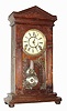 C. 1881 Waterbury Clock Co., "Lenox", 8-day time/strike mantel clock.