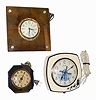C.1925, Mixed lot of three Sessions electric clocks,