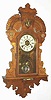 C.1899, Seth Thomas, for a sales promotion company in Kansas City, MO (label on rear), hanging, 8-day time, strike and alarm.