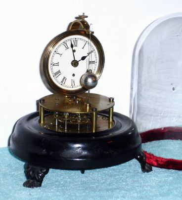 E. N. Welch Mfg. Co., "Briggs Rotary" 30-hour novelty timepiece. Circa 1878. — Antique Clocks Price Guide