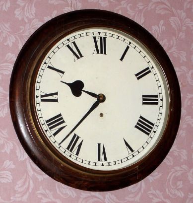 English, F. W. Elliott Ltd., 8-day gallery timepiece (going barrel movement). Circa 1915 — Antique Clocks Price Guide