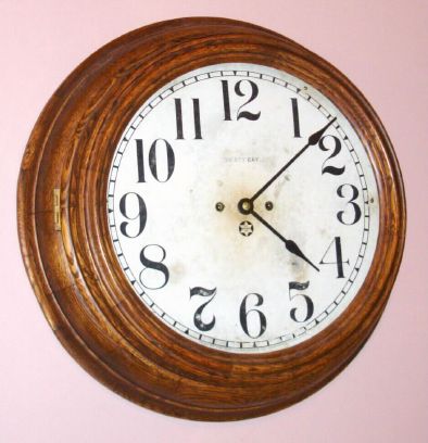 New Haven Clock Co., "Branford", 30-day gallery timepiece, in a deeply profiled case, Circa 1900 As an aside, there was a drop octagon wall clock that was made by New Haven that was also labeled "Branford". — Antique Clocks Price Guide