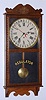 American, Store Regulator timepiece, with calendar, oak case, 8-day spring, C.1910.