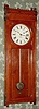 E. Howard and Co., Boston, Mass, "REGULATOR No. 58-8", in cherry, with 8-day weight driven movement. C.1900.