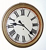 Waterbury Clock Co., BALCONY, 18-Inch dial, gallery style timepiece, 8-day spring. C.1920.