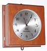 Poole Manufacturing Co, Ithaca, NY, "RELIANCE" electric battery wall timepiece. C.1928