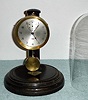 Poole Mfg. Co., (Morse Chain Co., Ithaca, NY), "Executive model", electric battery mantel timepiece serial No. 3672. Circa 1926.