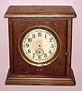 National Clock and Mfg. Co., "No. 287" 8-day alarm clock FOR PARTS. Circa 1910