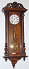 German, Mueller and Co., Muhlheim on Danube, 1-Wt, "Vienna Regulator" timepiece, with RSM+Rose trademark, C.1890