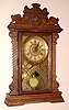 Seth Thomas Clock Co., "CAPITAL No. 2", 8-day time/strike/alarm mantel clock. Circa 1911
