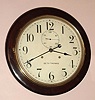 Seth Thomas Clock Co., "ARCADE No. 1", 30-day wall timepiece, duplex spring movement, with seconds hand, Circa 1928.