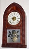 E. N. Welch, (Late J. C. Brown Forrestville, Conn), full ripple beehive, time, strike and alarm, 8-day, spring, C.1860