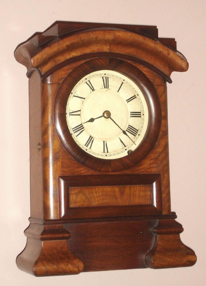 Seth Thomas Clock Co., "ARCH TOP", C.1880, 8-day time/strike mantel clock. — Antique Clocks Price Guide