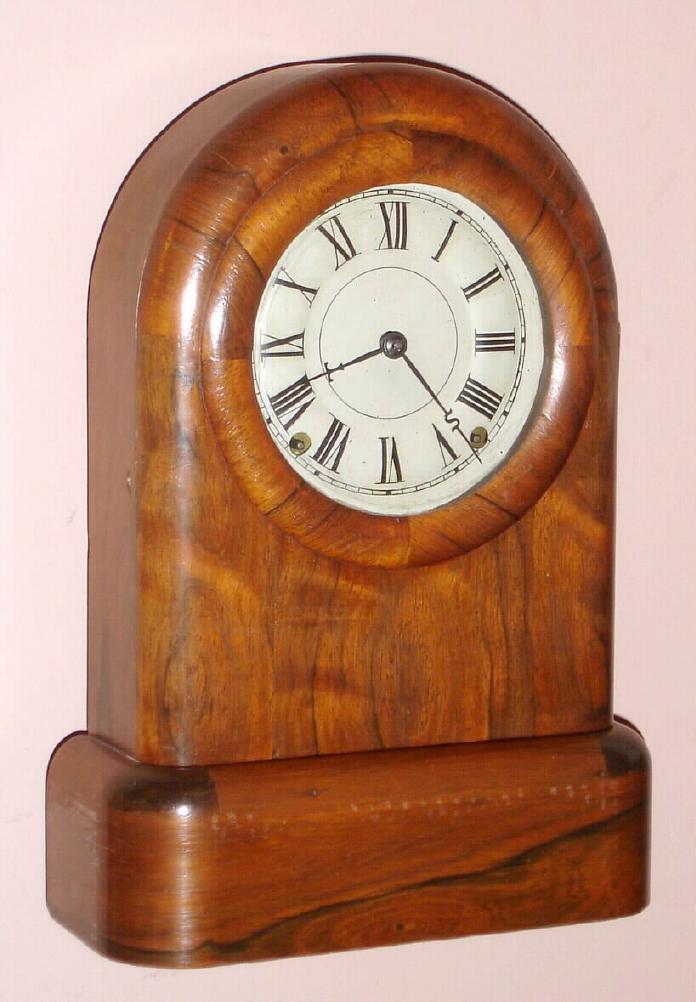 Seth Thomas Clock Co., "TUDOR No. 1", C.1879, 8-day time/strike mantel clock. — Antique Clocks Price Guide