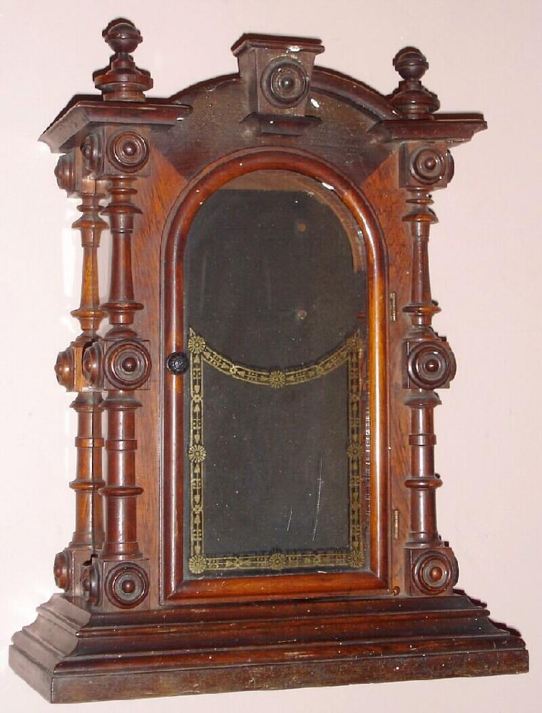 Case Only, Welch Spring and Co., PATTI, as-found. — Antique Clocks Price Guide