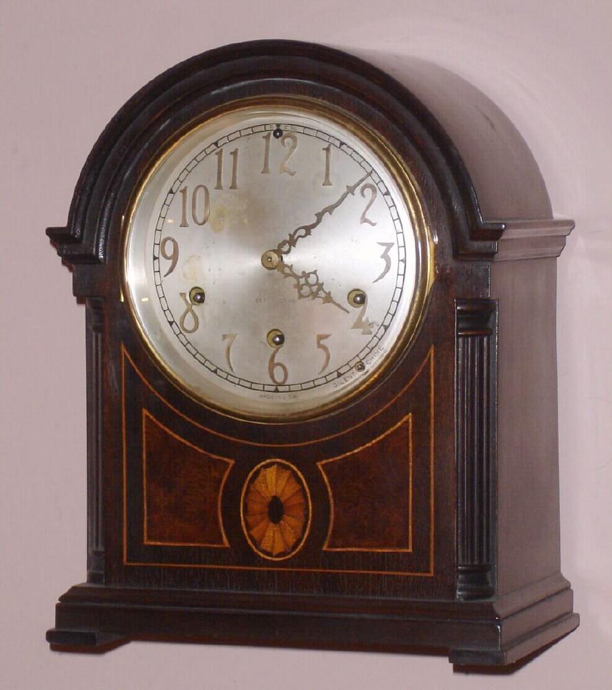 Seth Thomas Clock Co., "Chime No. 53", Circa 1936, 8-day Westminster chime mantel or bracket clock (on rods). — Antique Clocks Price Guide