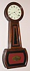 E. Howard and Co., Boston, C.1890, "No. 2 BANJO", in a rosewood grained cherry case, weight driven, 8-day.