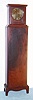 Dwarf tall case, reproduction of the Nathaniel Mulliken style, using a Seth Thomas No. 2 movement, a nicely made country style mahogany case with dovetail construction.