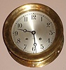 Chelsea Clock Co., Boston, Mass, Circa 1973, 8-day ship's bell strike, CHELSEA model wall clock, serial no. 777189.