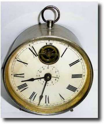 C.1910, Parker Clock Co., "Parker Rotary Hammer Alarm" No. 109. — Antique Clocks Price Guide