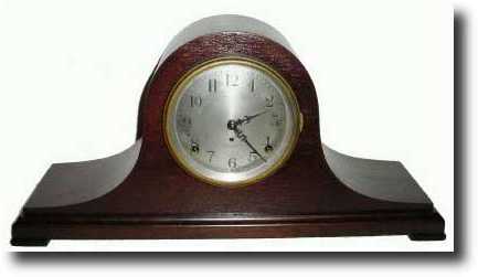 C.1920, Seth Thomas, Mahogany Tambour clock — Antique Clocks Price Guide