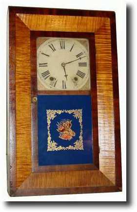 C.1842 (dated) D.M. Tuthill shelf clock — Antique Clocks Price Guide