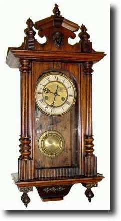 C.1910, German, Musical Strike wall clock — Antique Clocks Price Guide