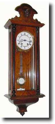 C.1880, German, Lenzkirch, R-A Wall Regulator clock — Antique Clocks Price Guide