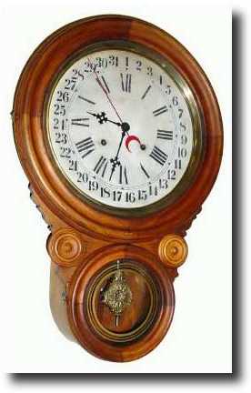 C.1900, E. Ingraham and Co., Dew Drop, wall clock — Antique Clocks Price Guide