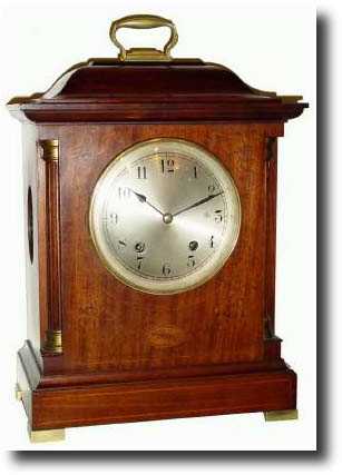 C.1890, German, Quarter Striking Bracket clock — Antique Clocks Price Guide