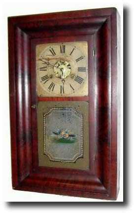 C.1850, Wm.S. Johnson, 30-hour OG shelf clock — Antique Clocks Price Guide