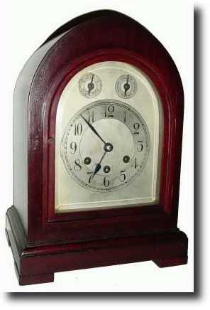 C.1909, German, Gustav Becker, Westminster chime, shelf clock — Antique Clocks Price Guide