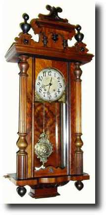 C.1875, German, Lenzkirch, wall regulator clock — Antique Clocks Price Guide
