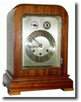 C.1910, German, Gustav Becker 8-day Westminster Chime mantel clock — Antique Clocks Price Guide