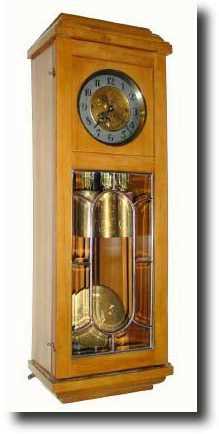 C.1910, German, Gustav Becker 3-weight Grand Sonnerie wall clock regulator. — Antique Clocks Price Guide