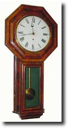 C.1850, Bristol area, Single Weight wall clock — Antique Clocks Price Guide