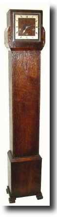 C.1930, English, Grandmother Clock with Westminster chimes — Antique Clocks Price Guide