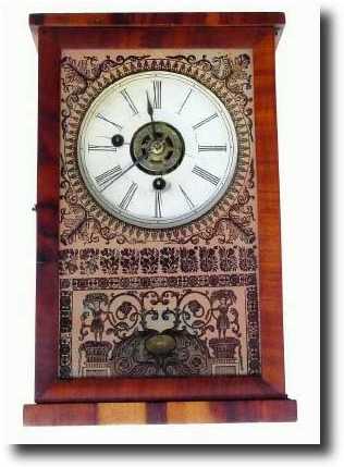 C.1852, S.B. Terry, 30-hour shelf clock — Antique Clocks Price Guide