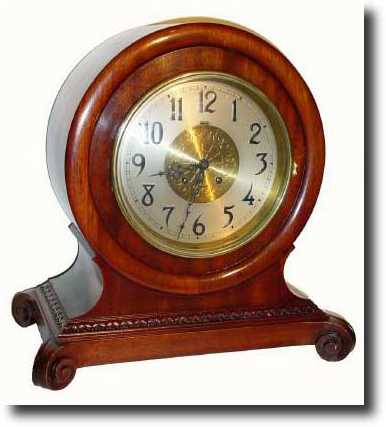 C.1914, Chelsea Clock Co., shelf clock for E. A Brown and Co., — Antique Clocks Price Guide