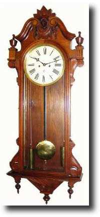 C.1881, Waterbury Clock Co., "CAMDEN" wall clock — Antique Clocks Price Guide